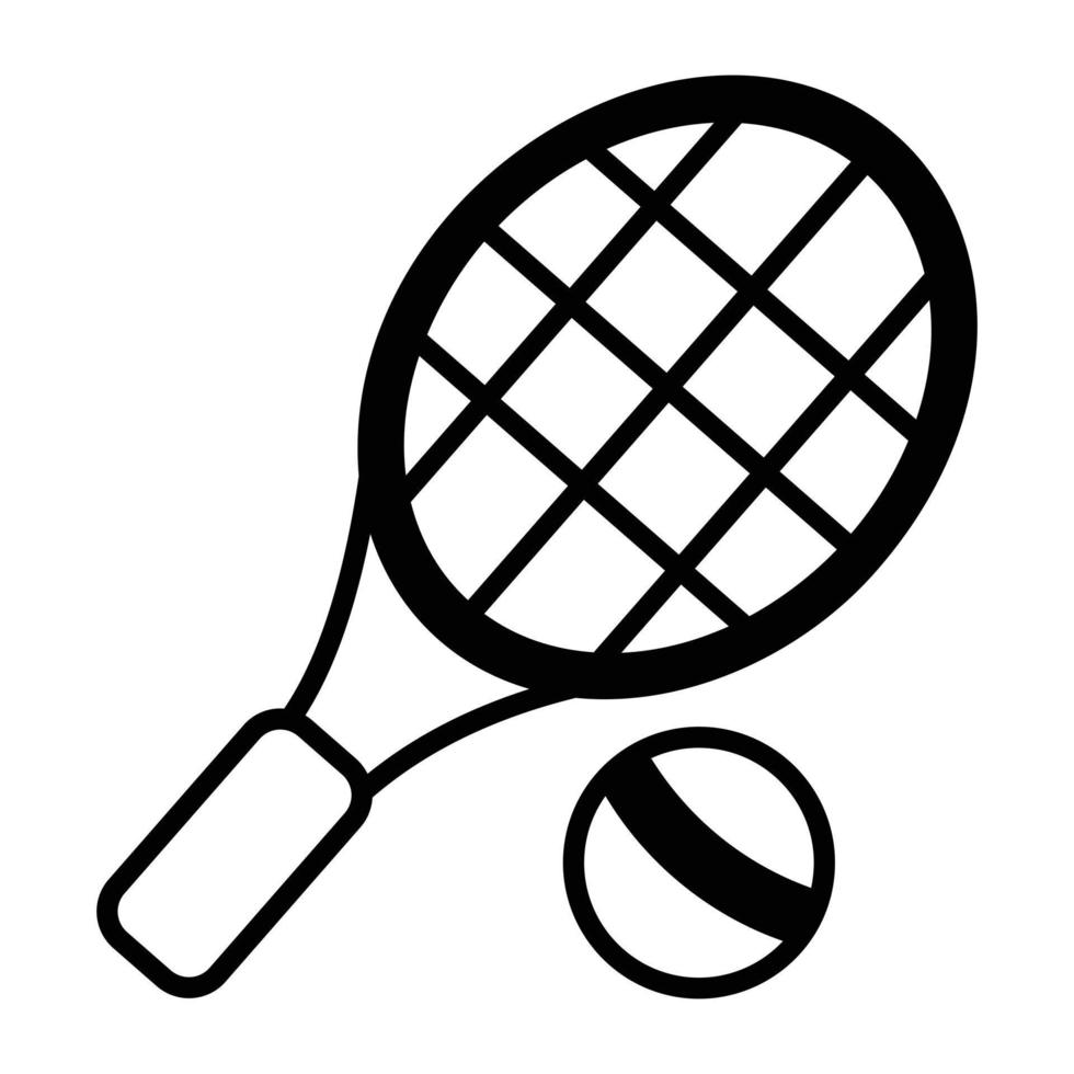 Trendy Tennis Concepts vector