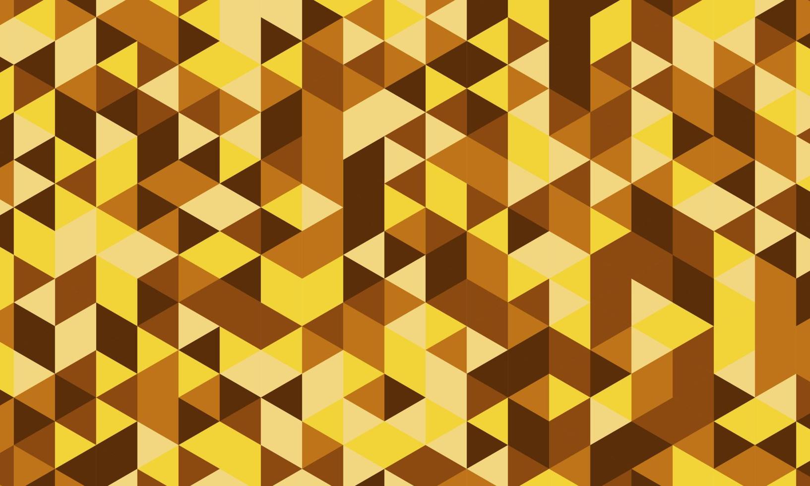 oro color plano poligonal antecedentes vector