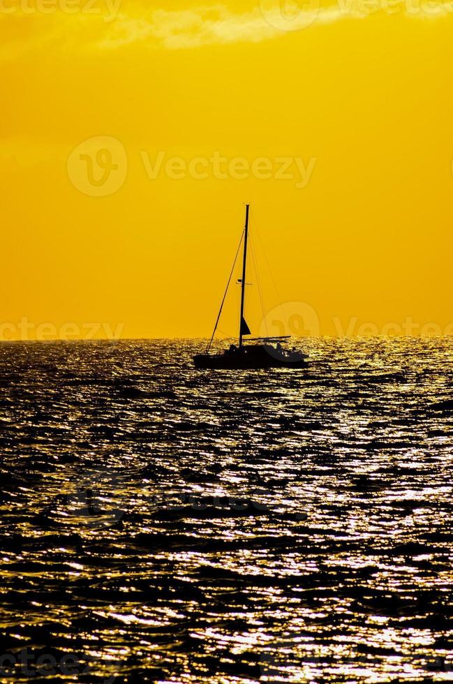 Ships in the ocean photo