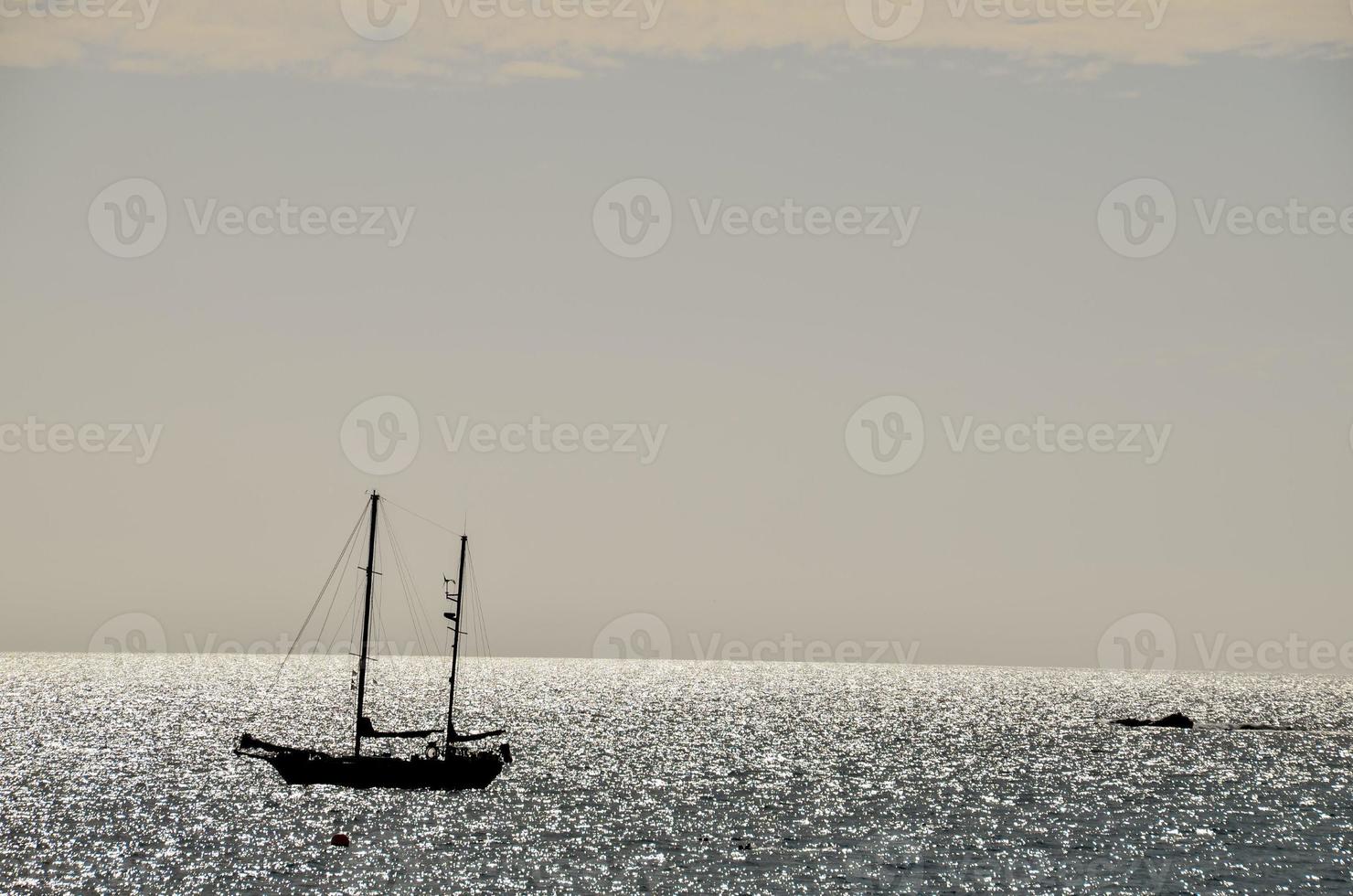 Ships in the ocean photo