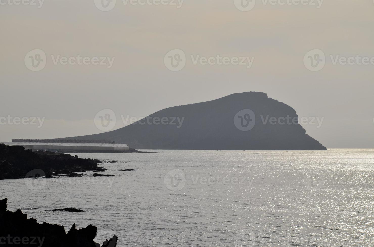 Scenic coastal view photo