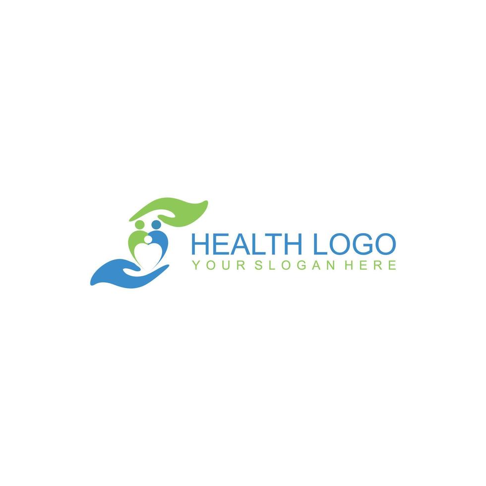 Hand help logo and symbols template icons vector