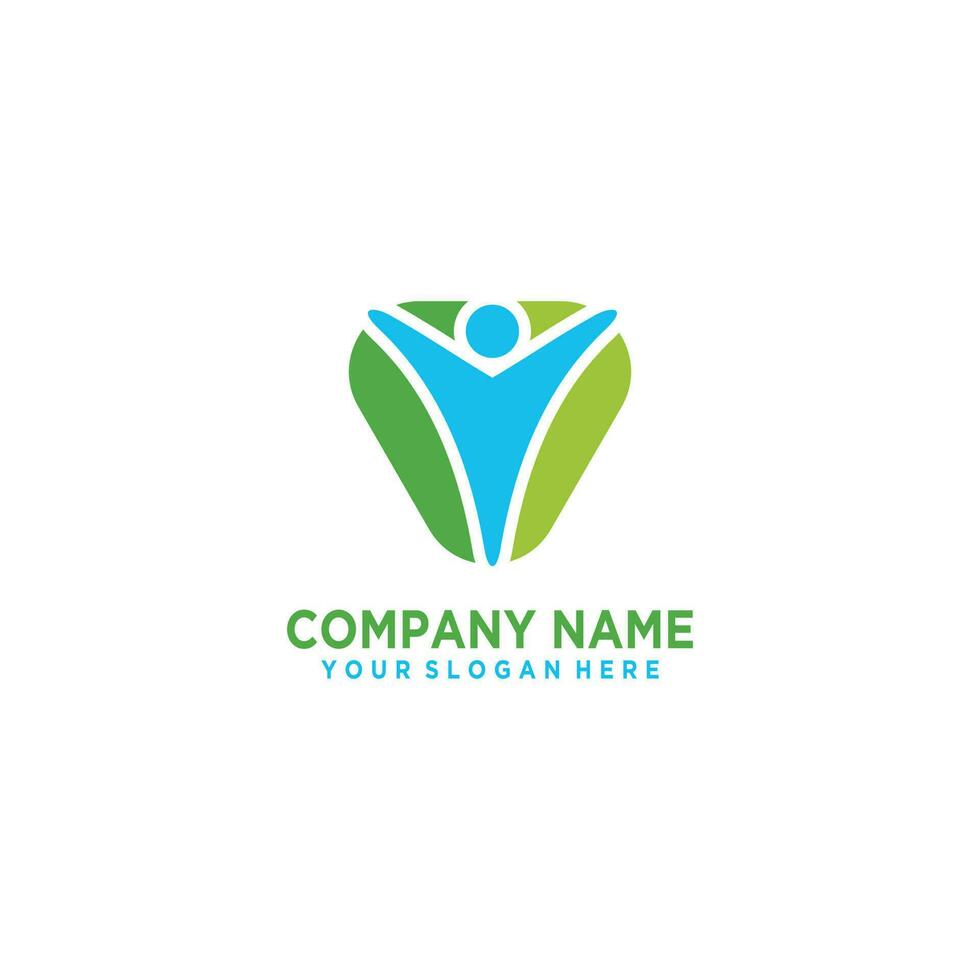 health logo vector illustration design template