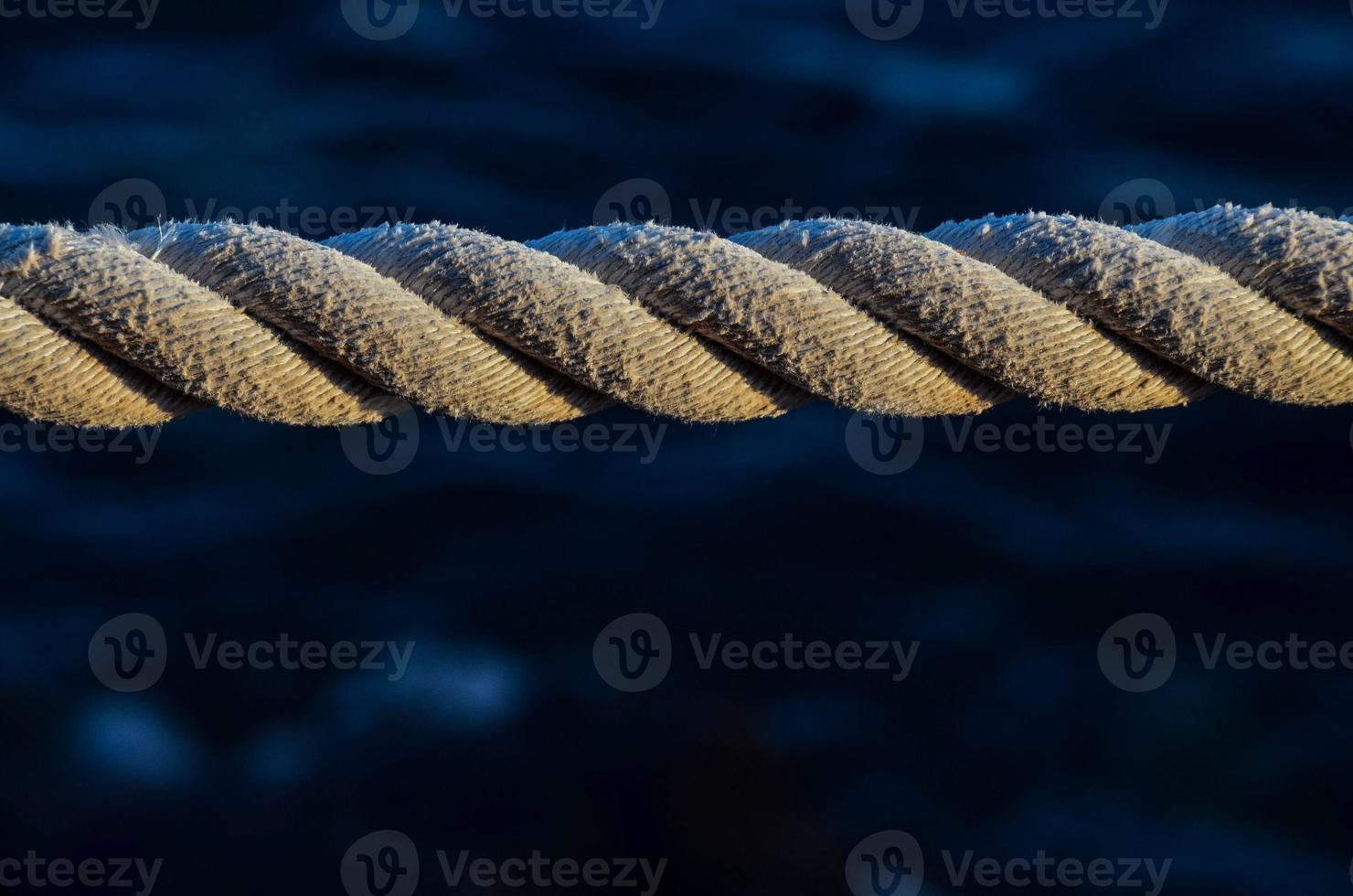 White nautical rope photo