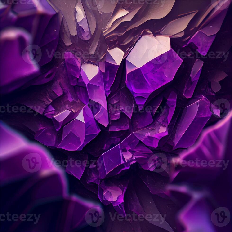 Stone texture stone amethyst, purple, bluish-pink or red-purple variety of quartz - image photo