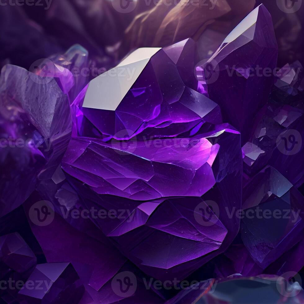 Stone texture stone amethyst, purple, bluish-pink or red-purple variety of quartz - image photo