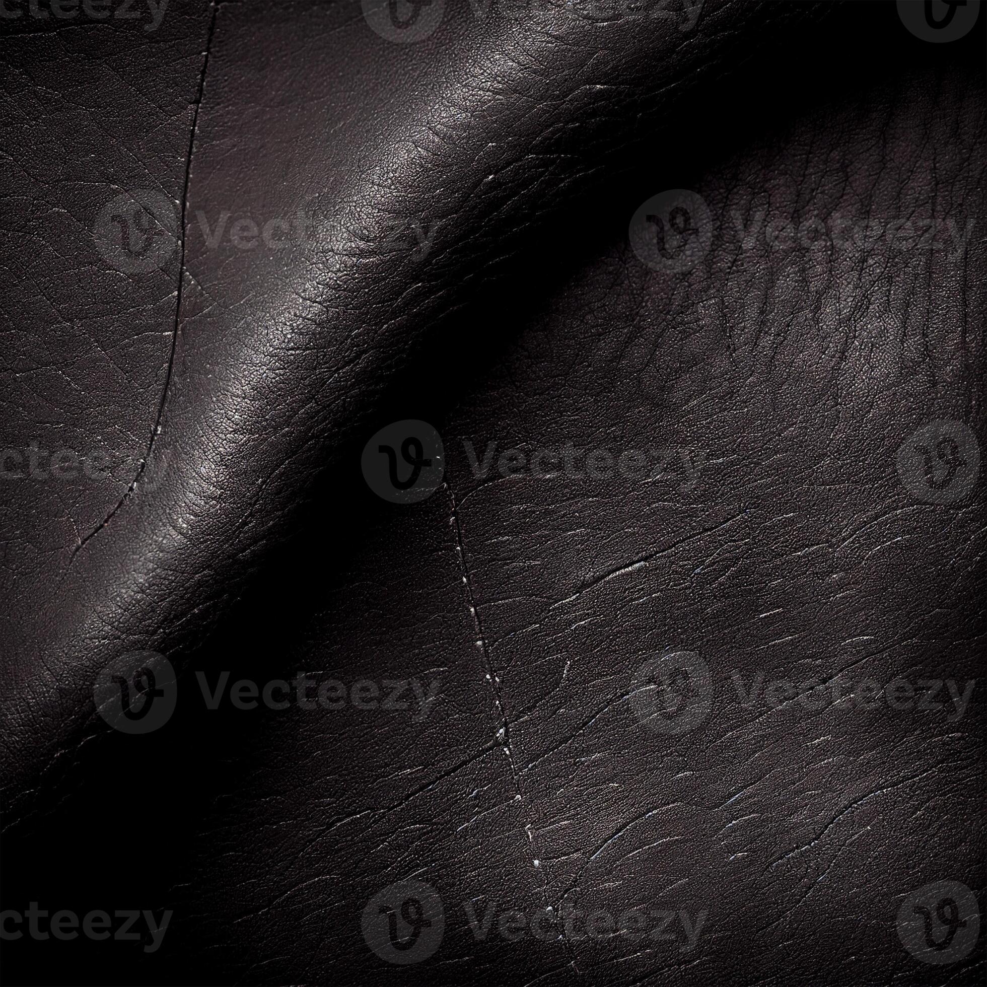 Black expensive genuine premium leather AI generated image 21702288 Stock Photo at Vecteezy