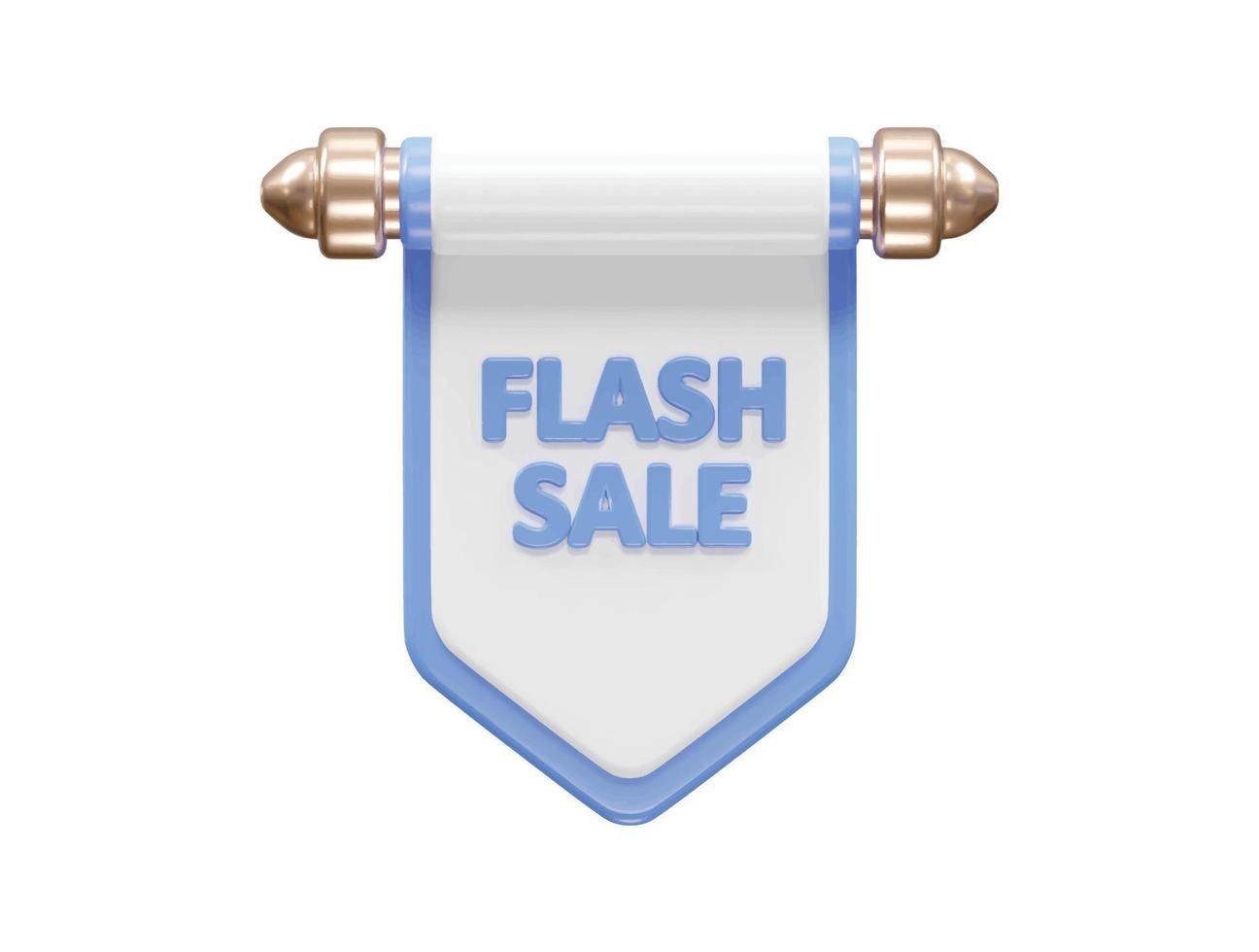 Discount sale vector element percent icon transparent 3d rendering