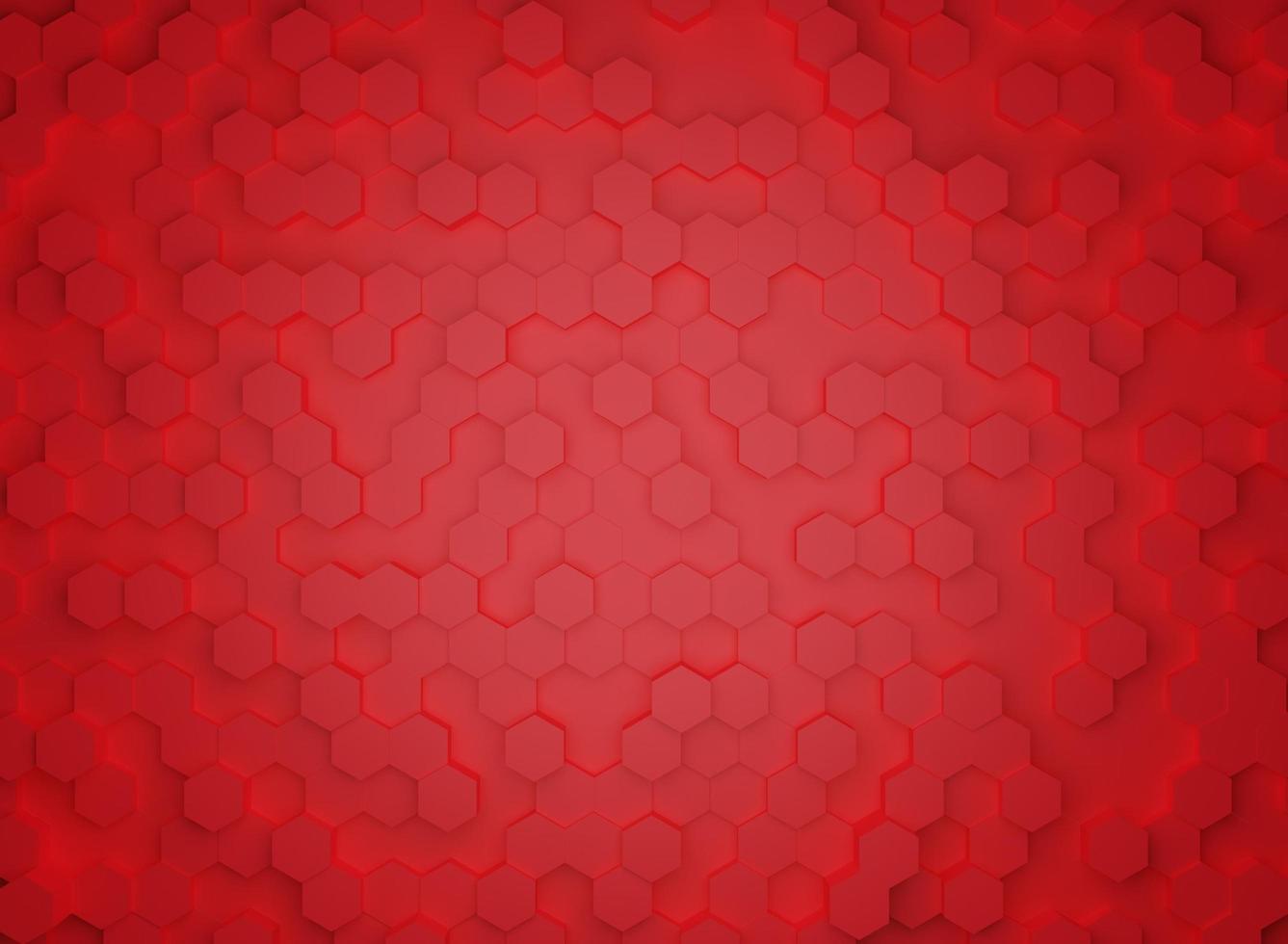 3d hexagon background with texture photo