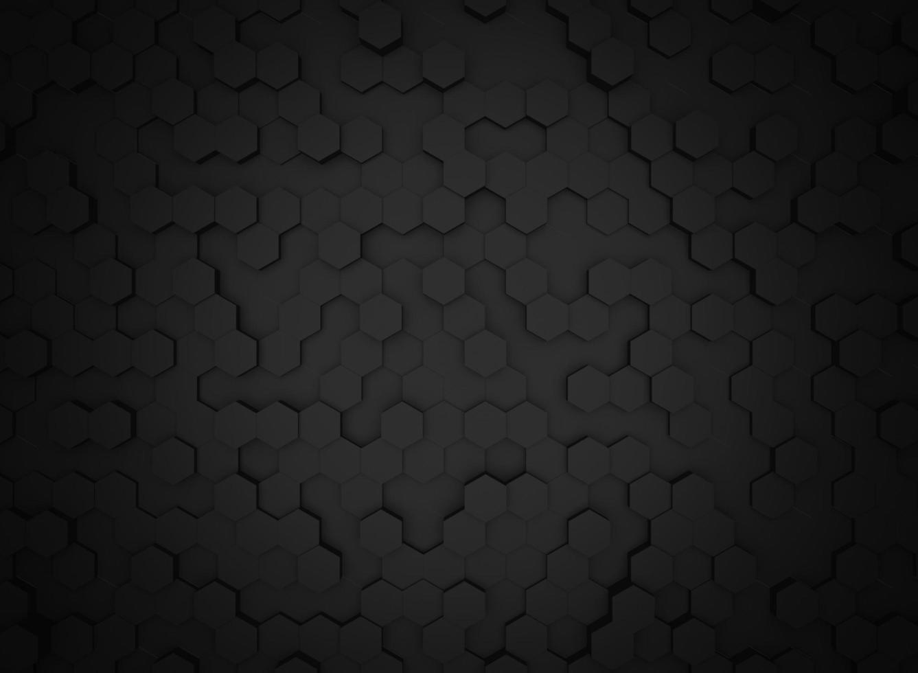 3d hexagon background with texture photo
