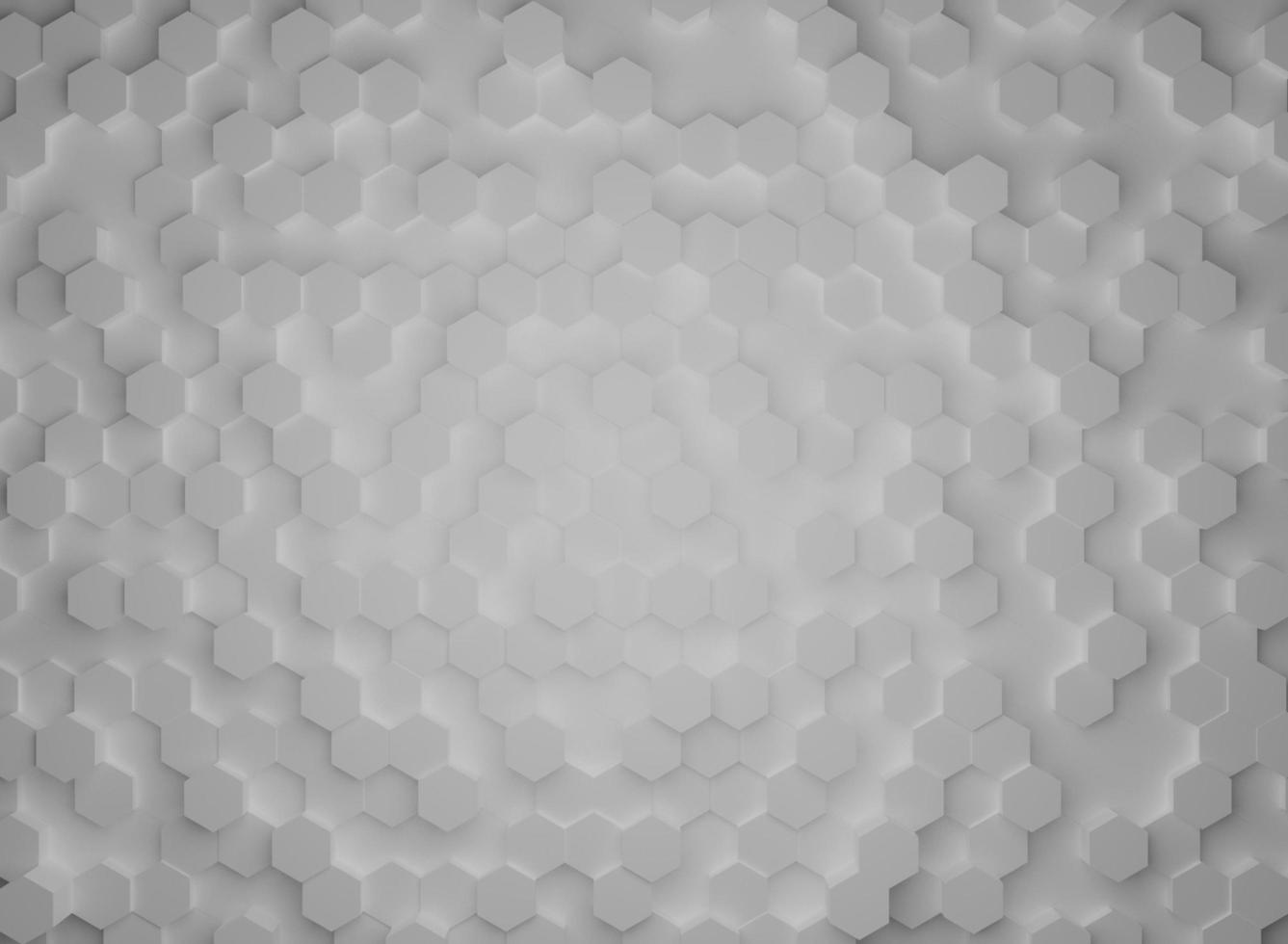 3d hexagon background with texture photo
