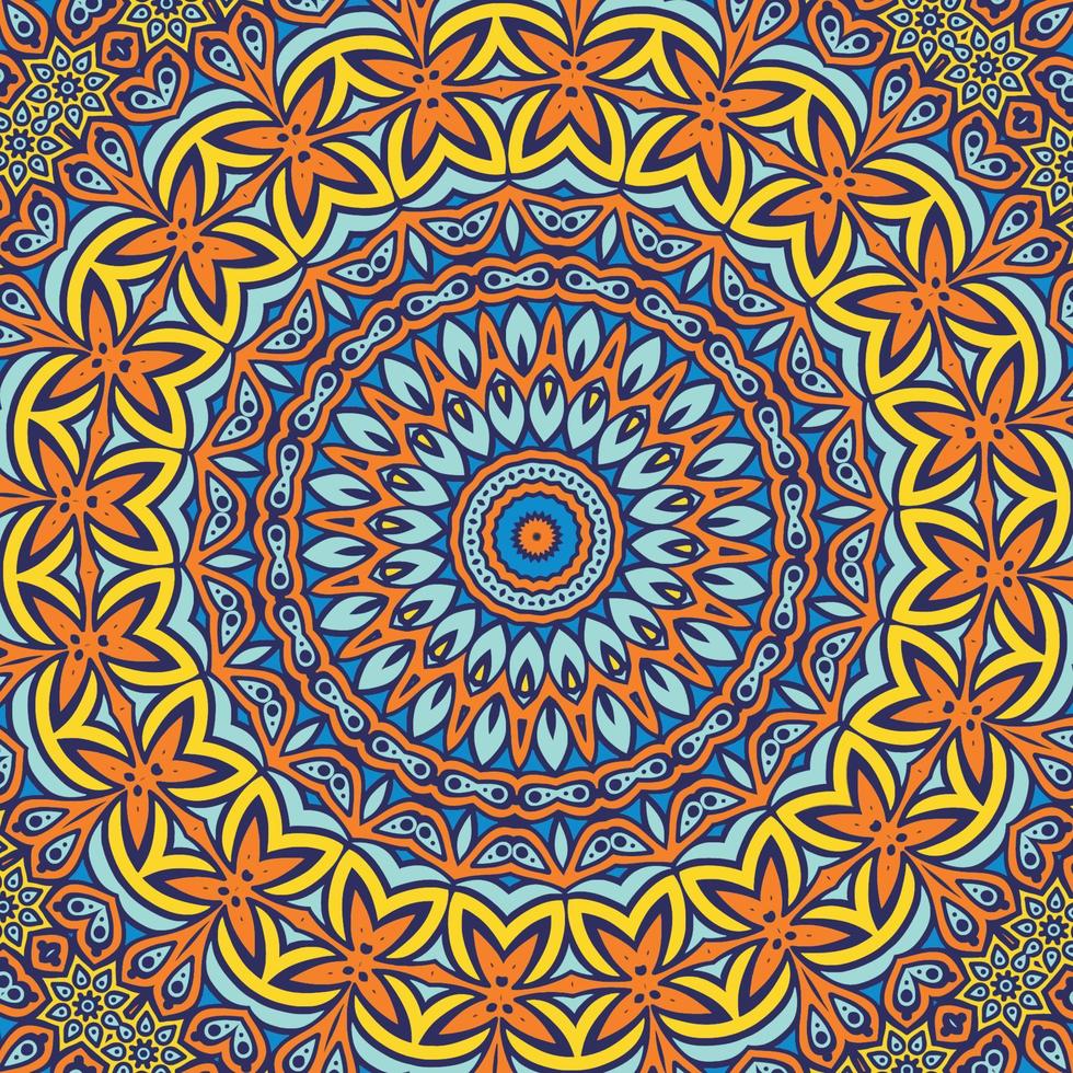 A colorful background with a circular pattern vector