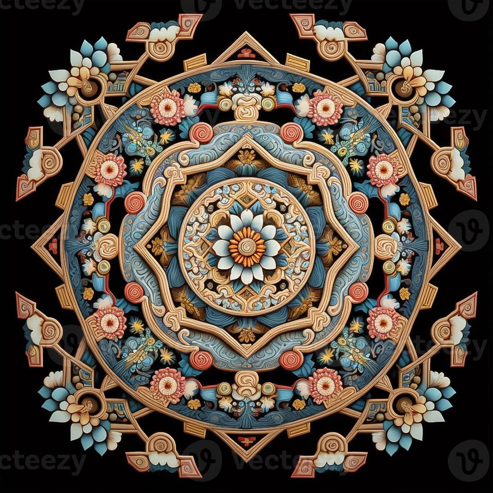 Mandala arts spiritual and meditative practice that originated in  Hinduismand Buddhism., by Nidhinbalachandran