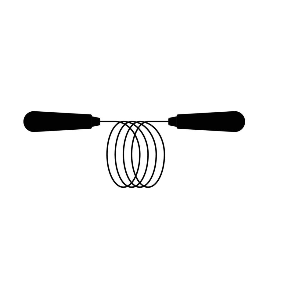 jump rope vector icon