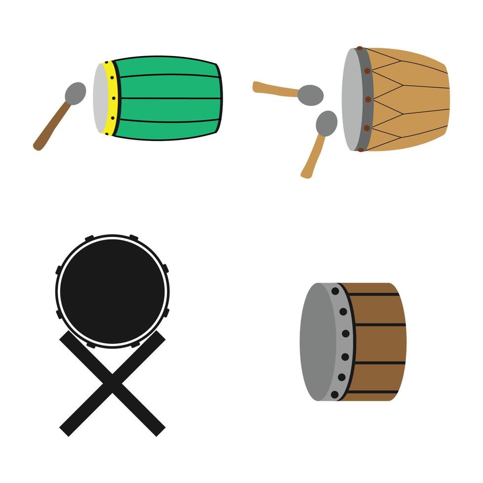 icono de Ramadán tambor. vector