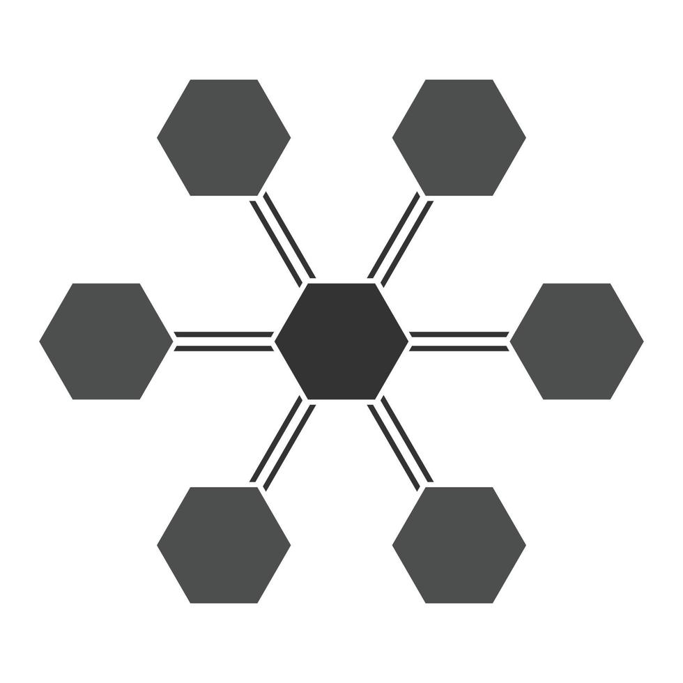organizational structure icon vector