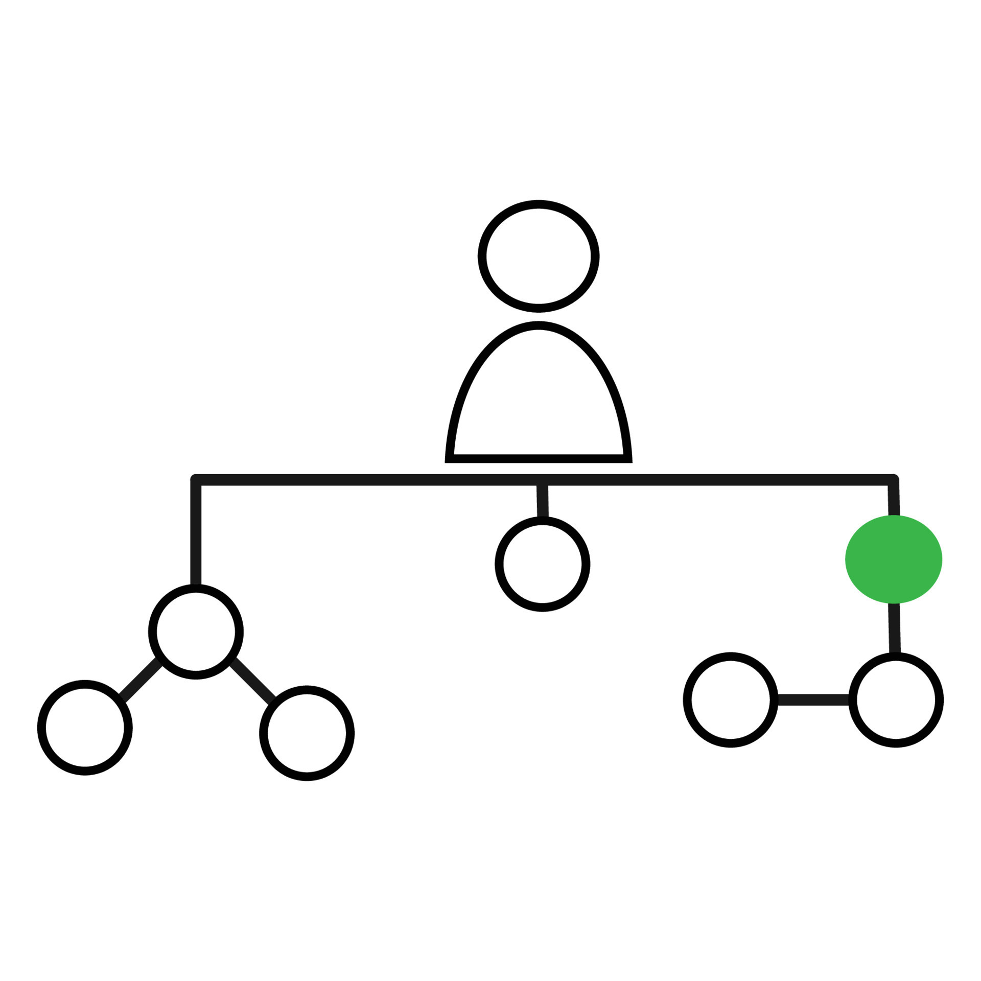 organizational structure icon 21705811 Vector Art at Vecteezy