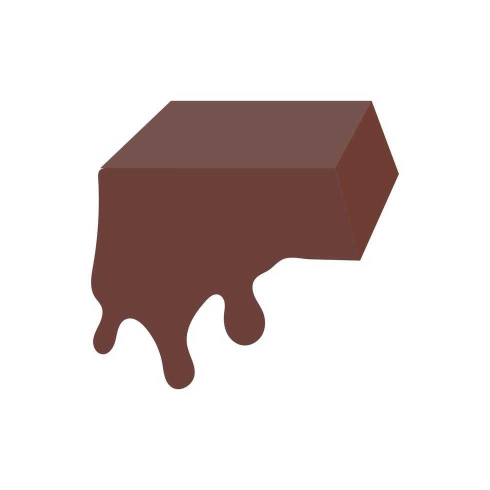 icono de vector de chocolate
