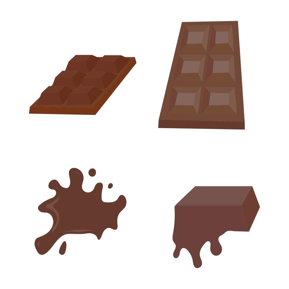 icono de vector de chocolate