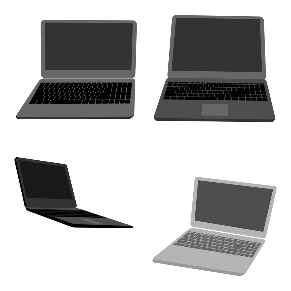 vector icono de laptop