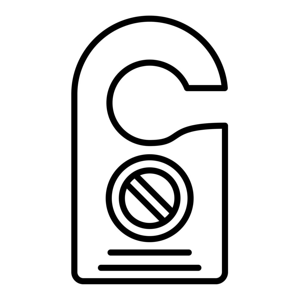 Do not Disturb vector icon