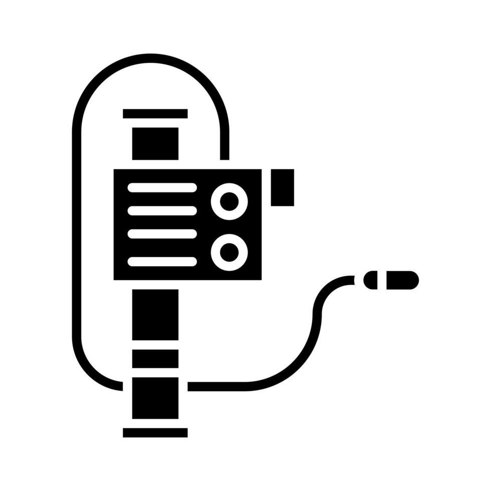 Colonoscopy vector icon