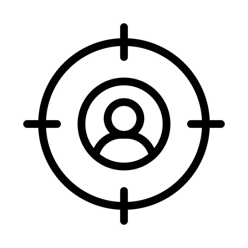 Target Audience vector icon