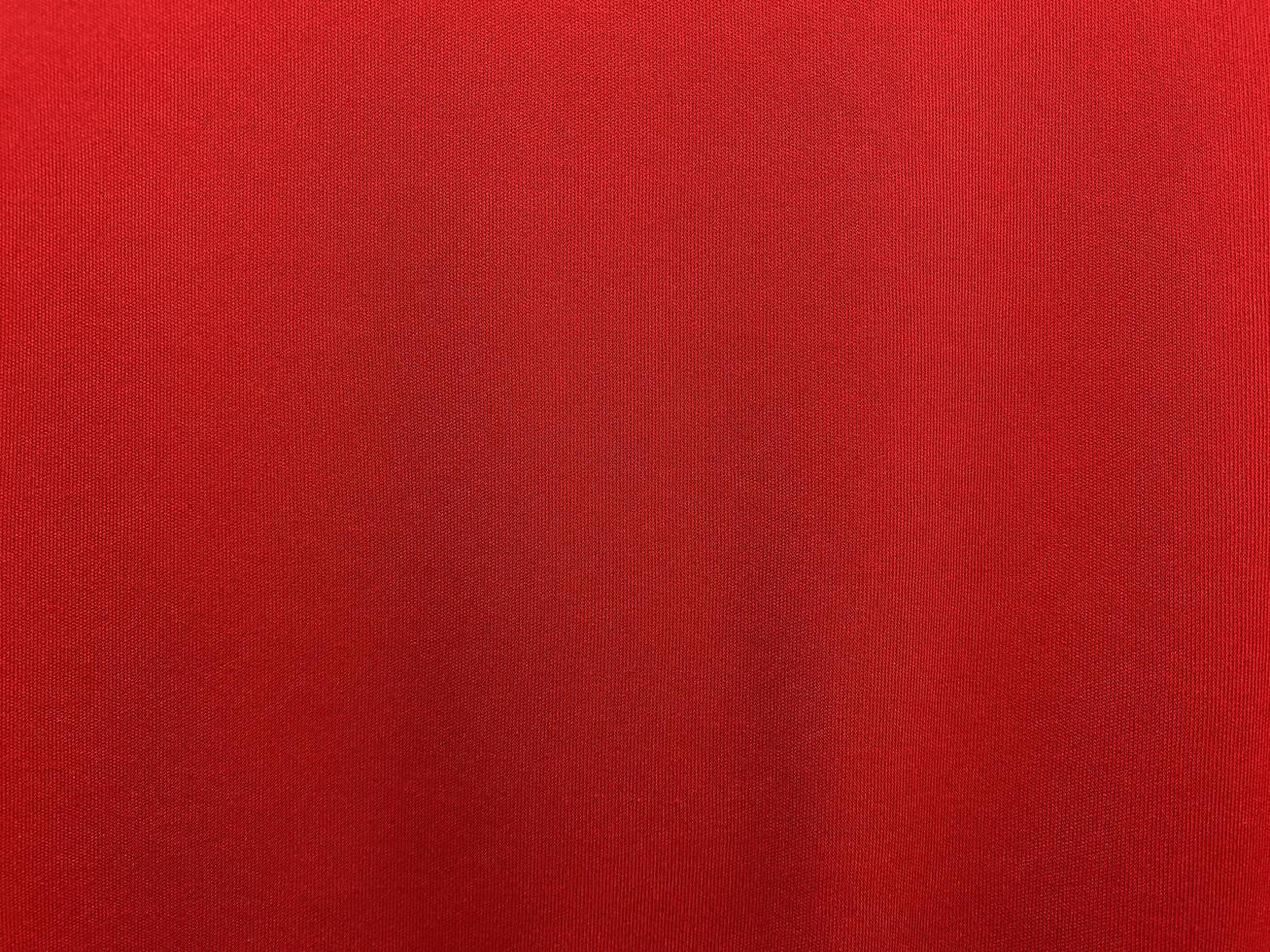 Dark red velvet fabric texture used as background. Empty dark red fabric background of soft and smooth textile material. There is space for text. photo