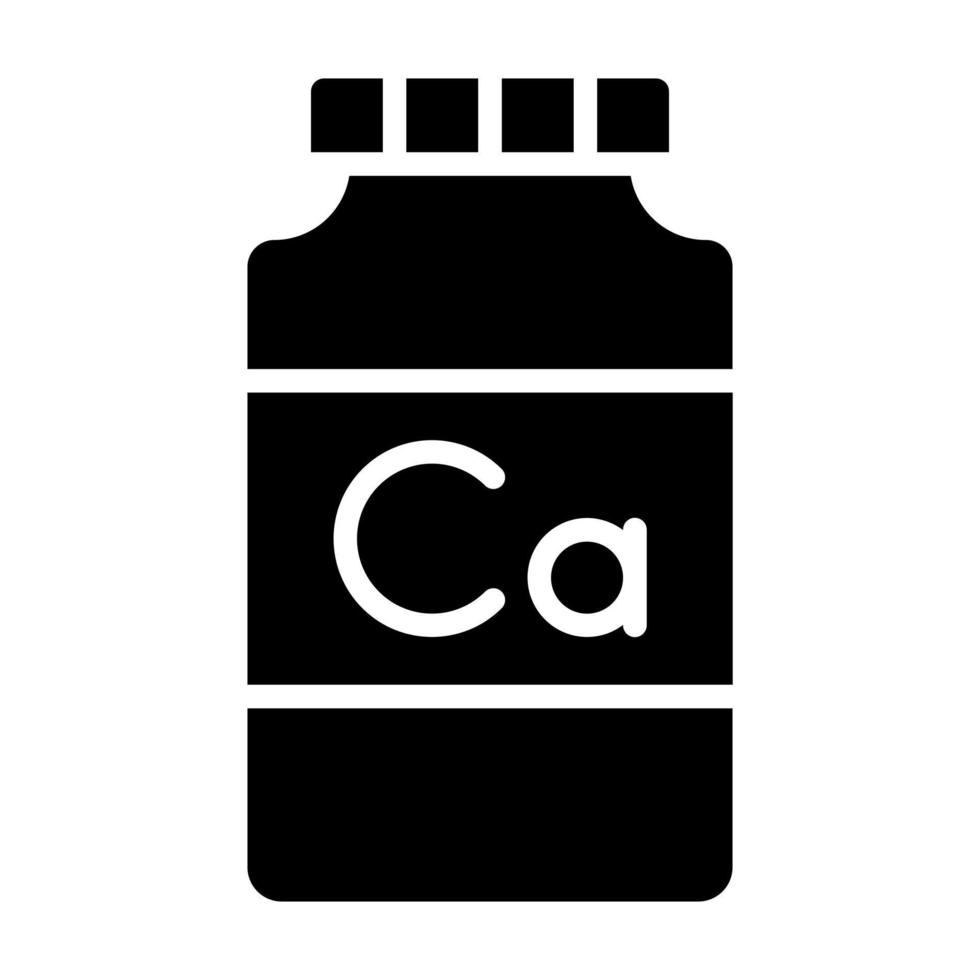 Calcium vector icon