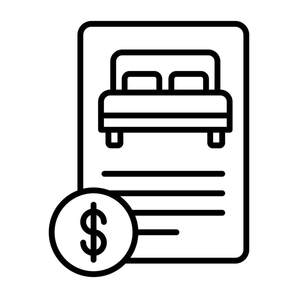Hotel Administration vector icon