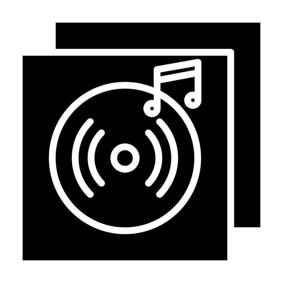 Music Album vector icon