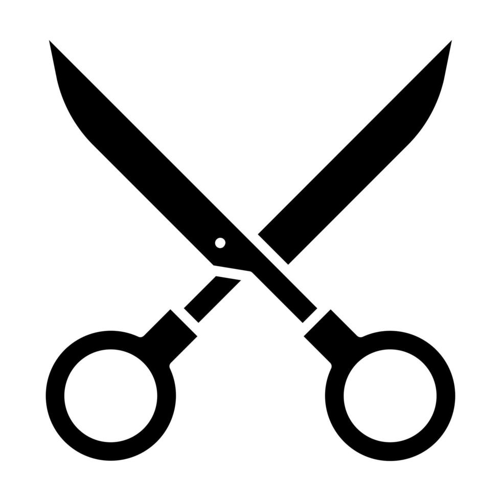 Scissor vector icon