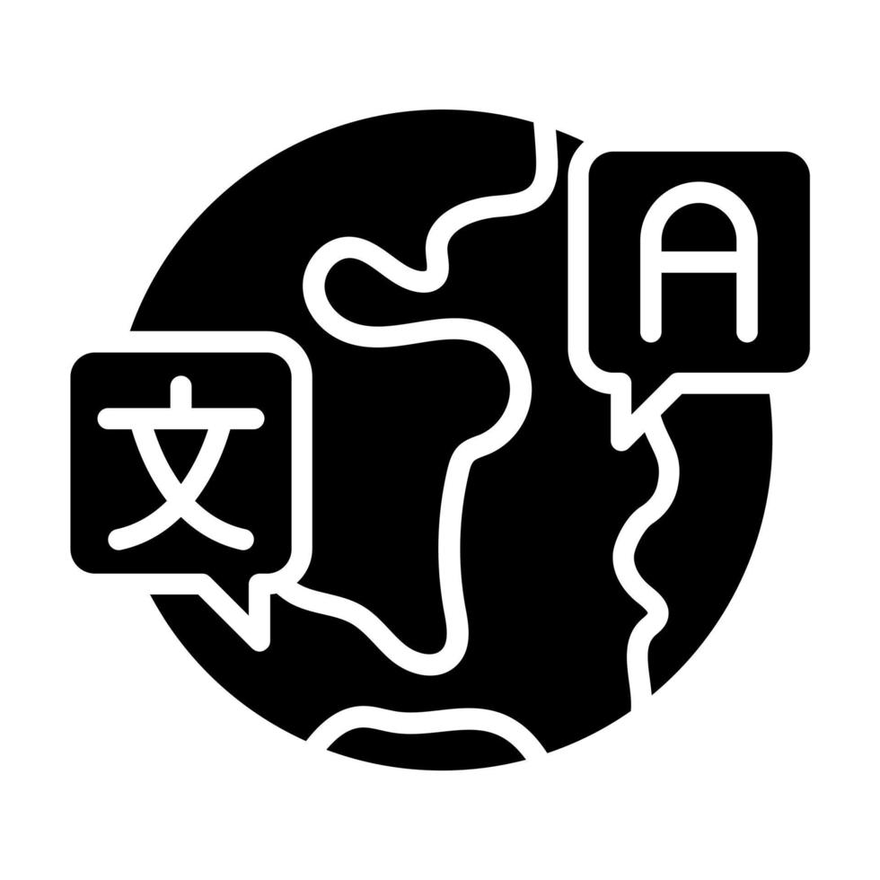 Translator vector icon