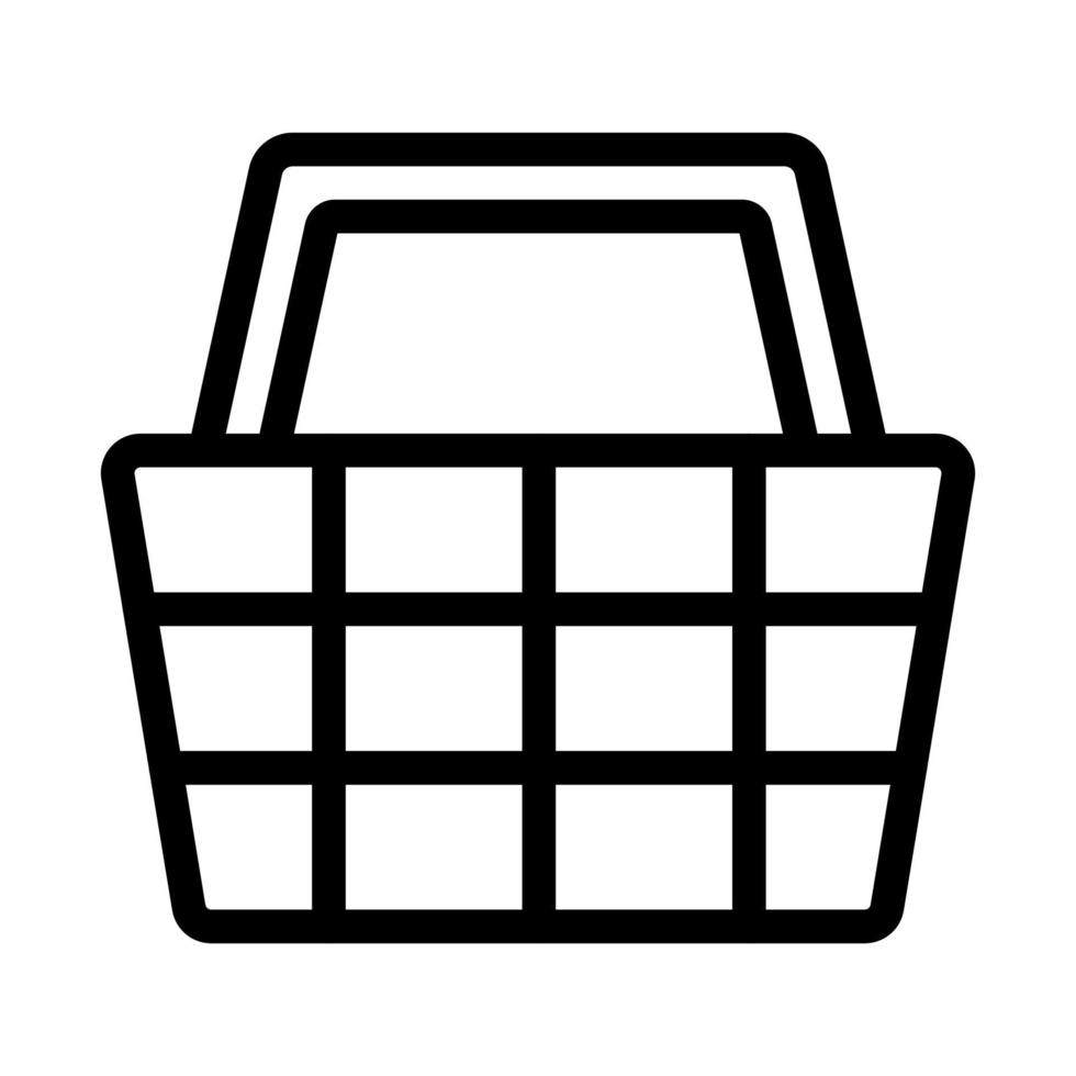 Basket vector icon