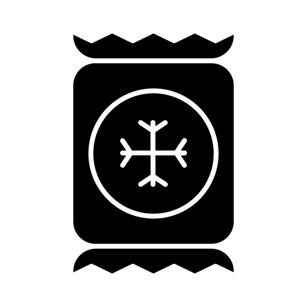 Frozen Food vector icon