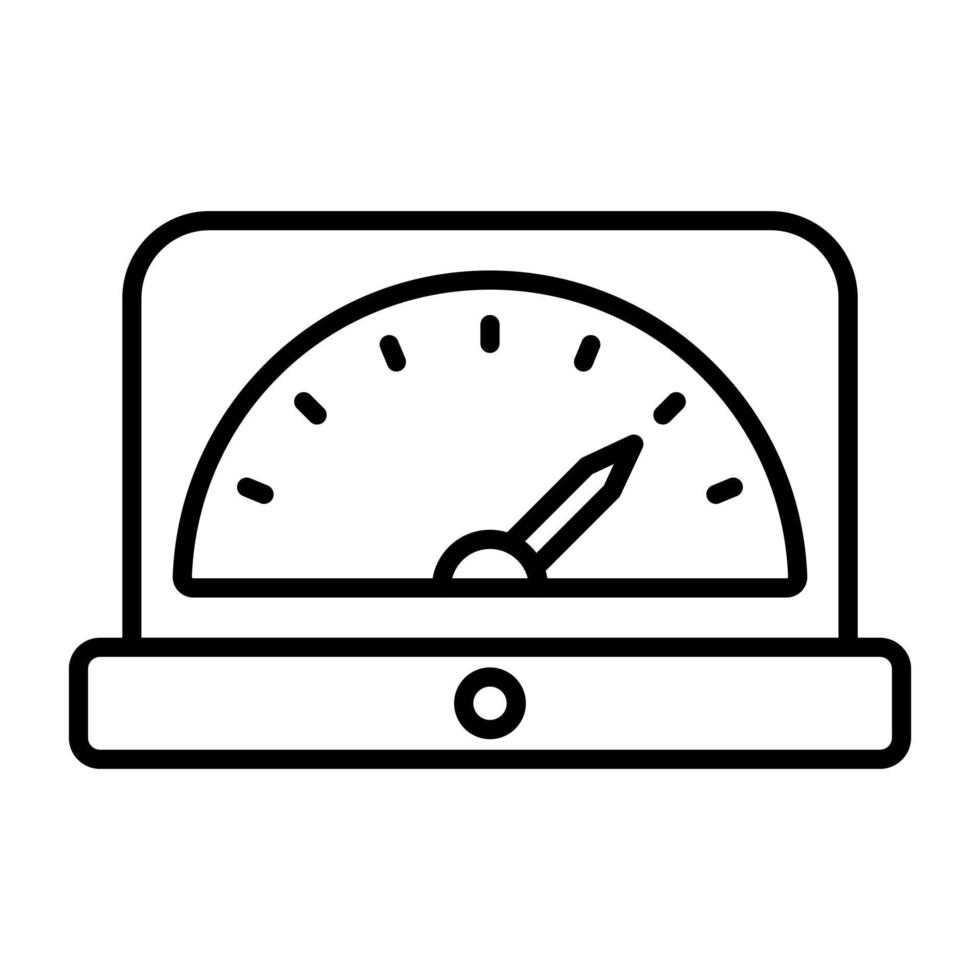 Ammeter vector icon