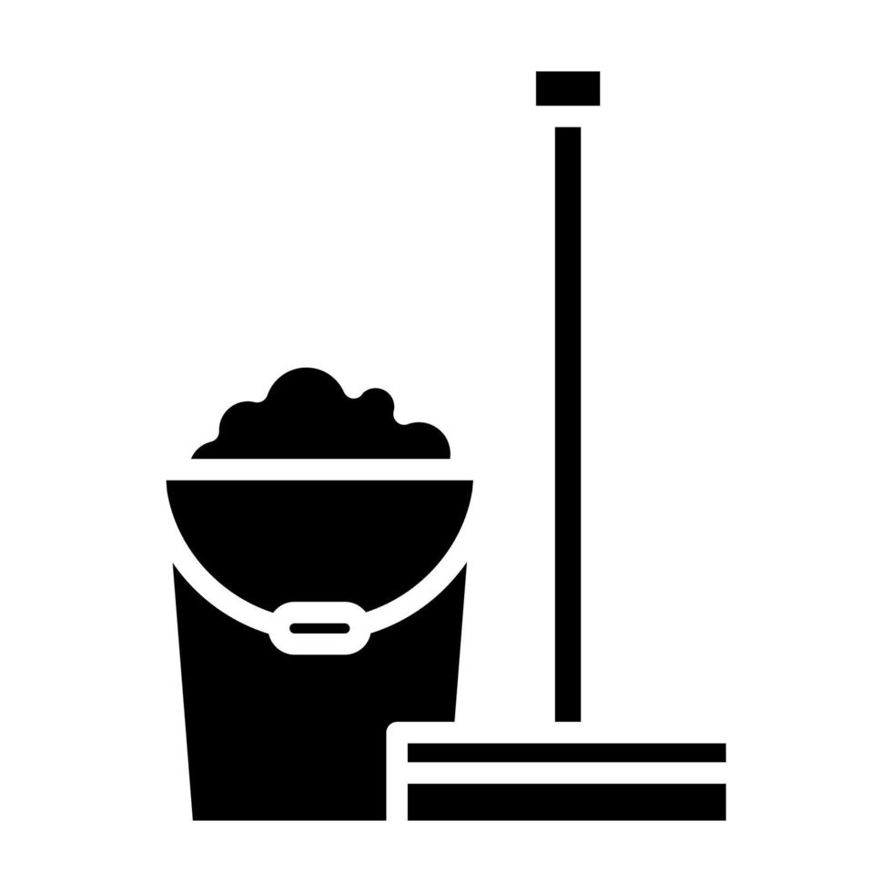 Mop vector icon