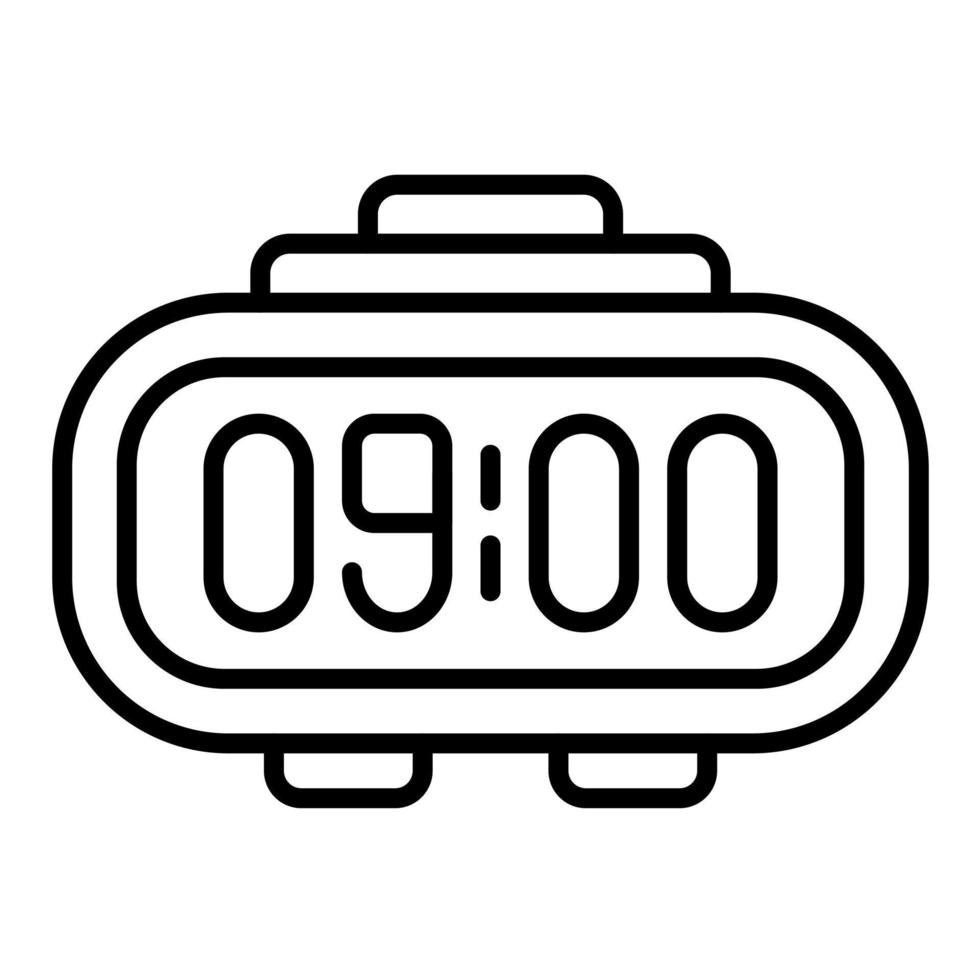 Digital Clock vector icon