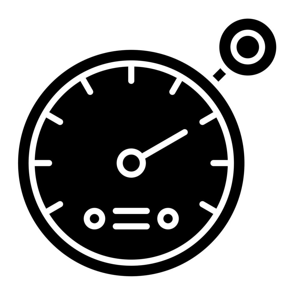 Tachometer vector icon 21707788 Vector Art at Vecteezy
