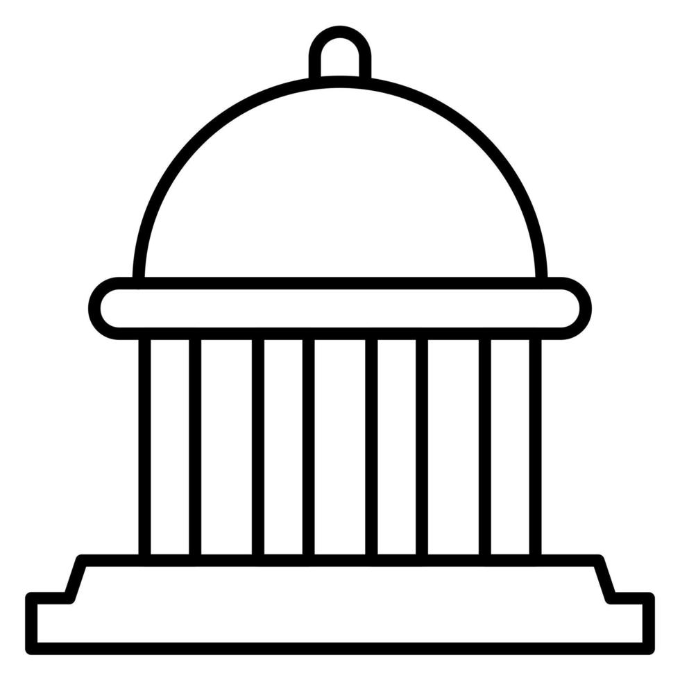 Capitolio vector icono