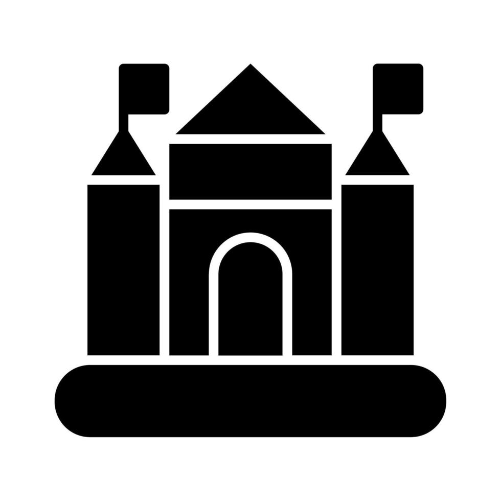 Bouncy Castle vector icon