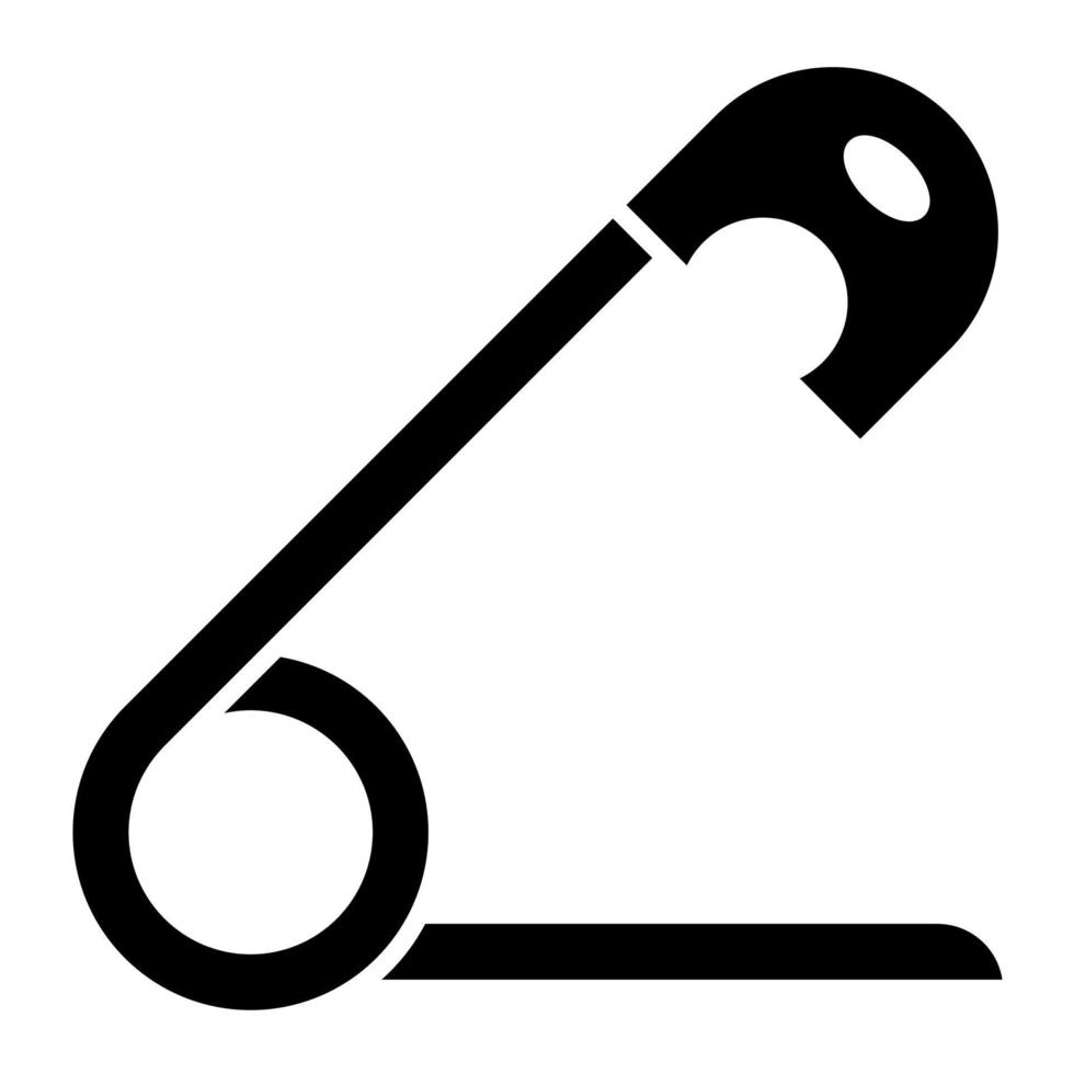 Safety Pin vector icon 21707822 Vector Art at Vecteezy