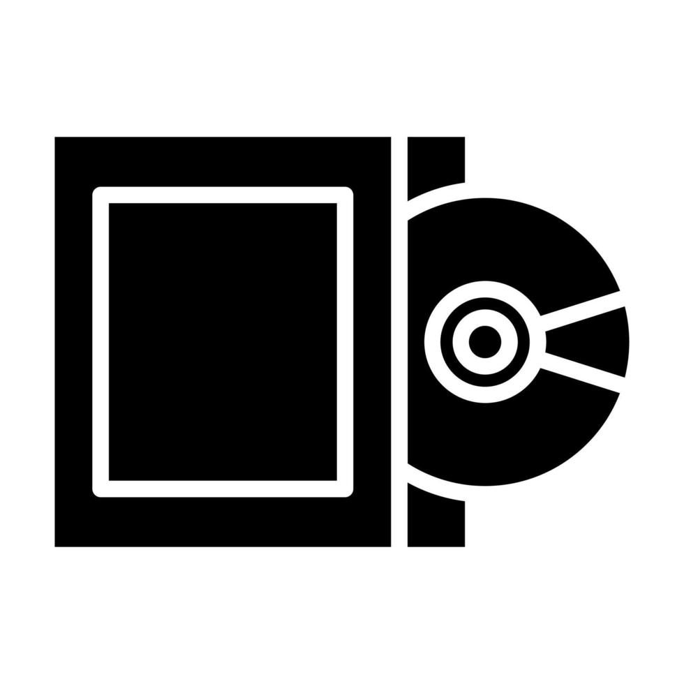Compact Disk vector icon