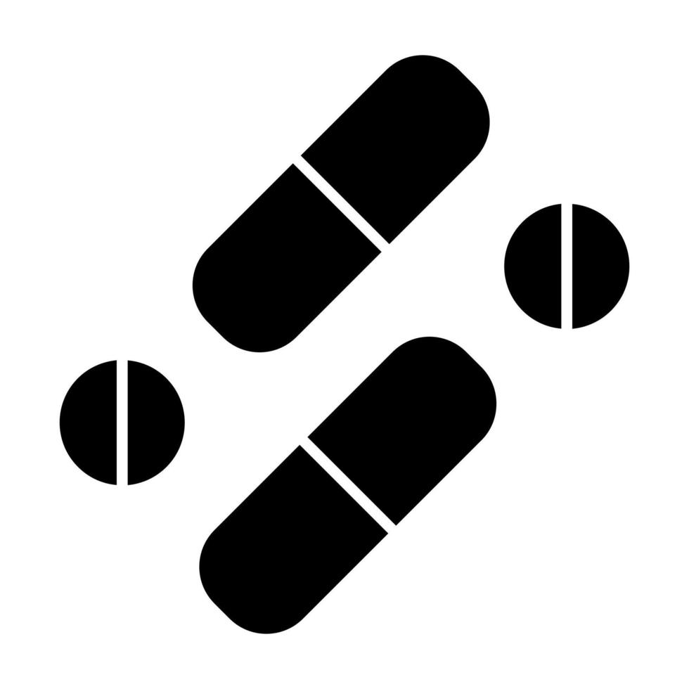 Pills vector icon