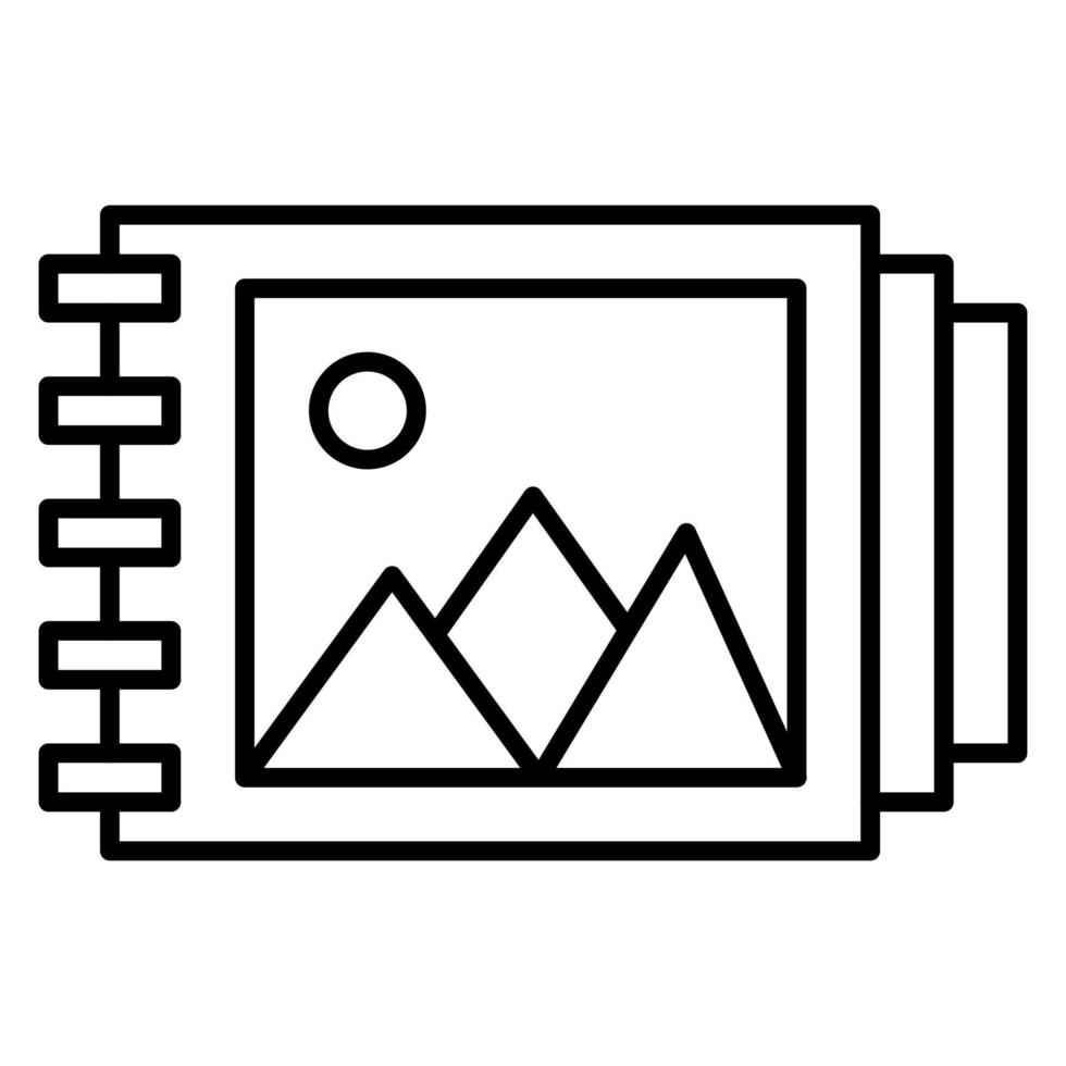 Album vector icon