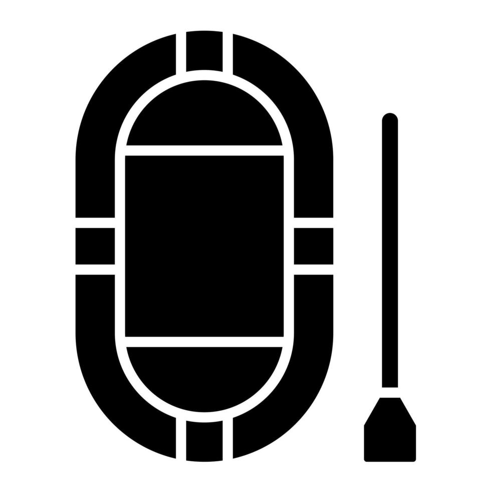 Dinghy vector icon