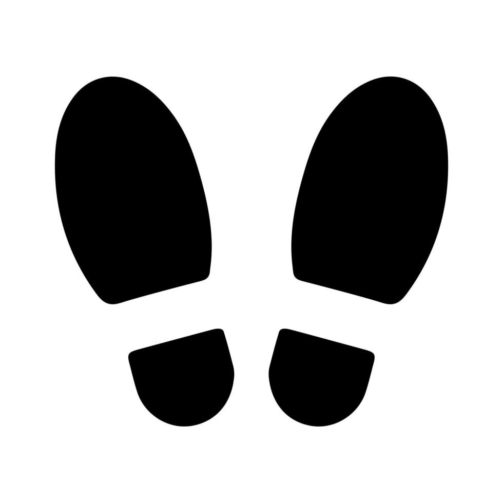 Footprint vector icon