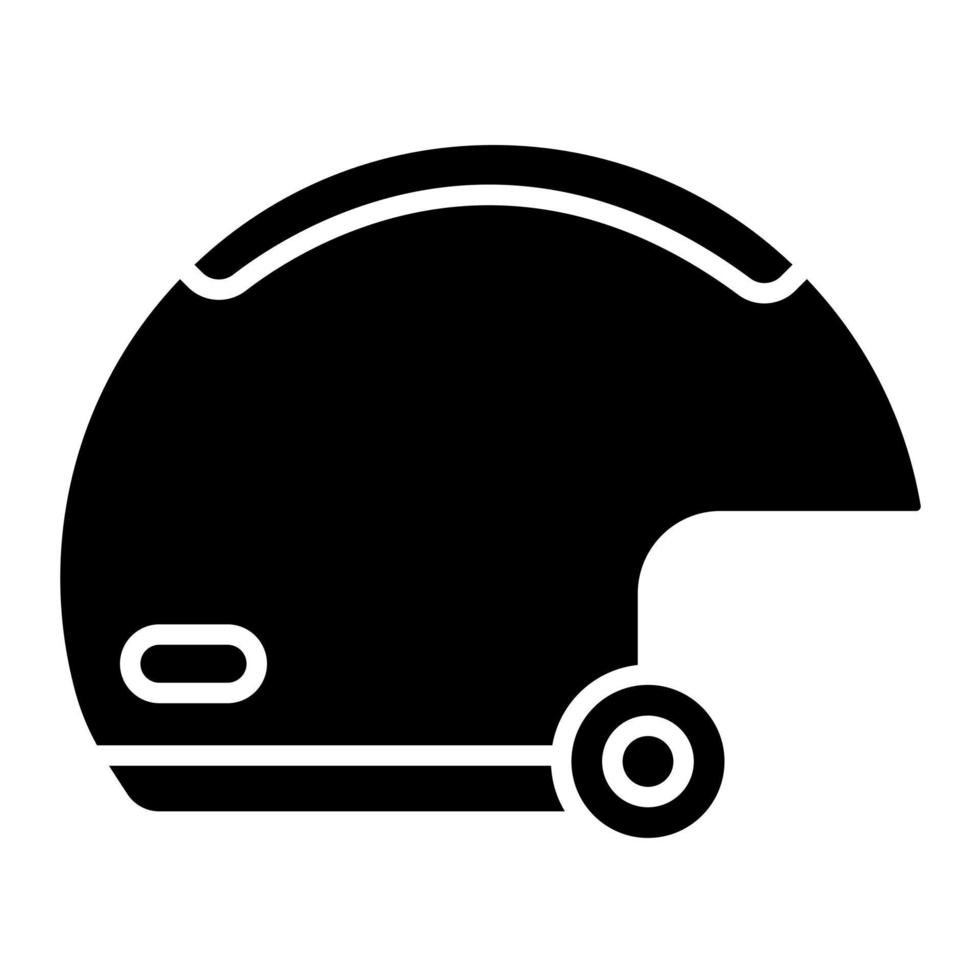 icono de vector de casco