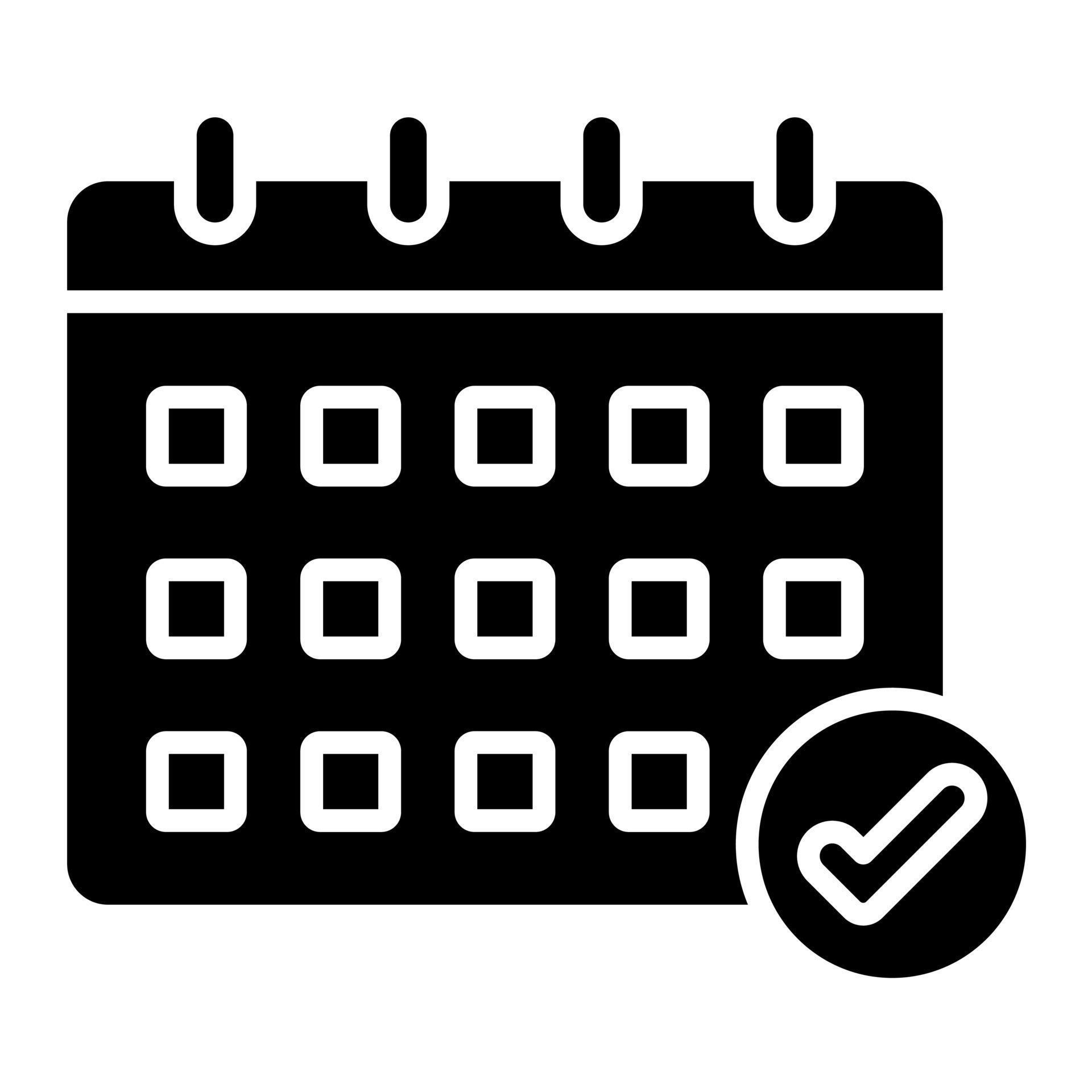 Scheduled Event vector icon 21708249 Vector Art at Vecteezy