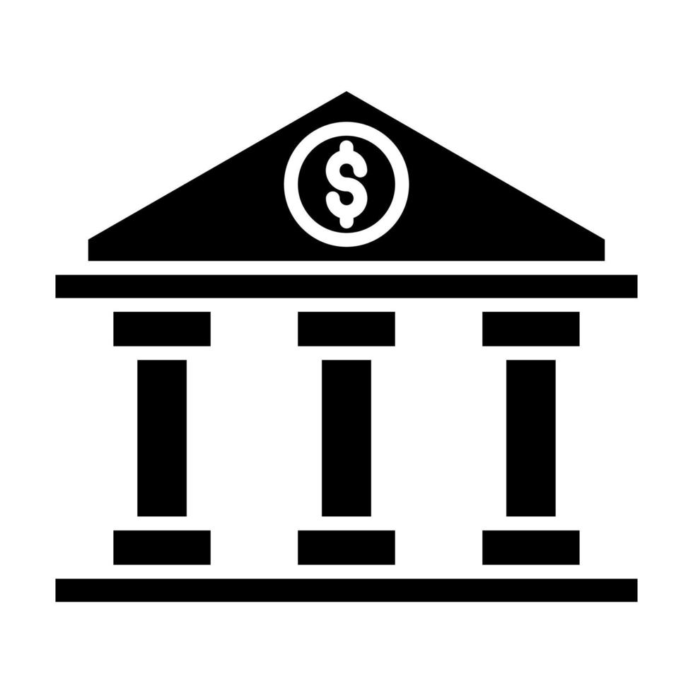 Bank vector icon